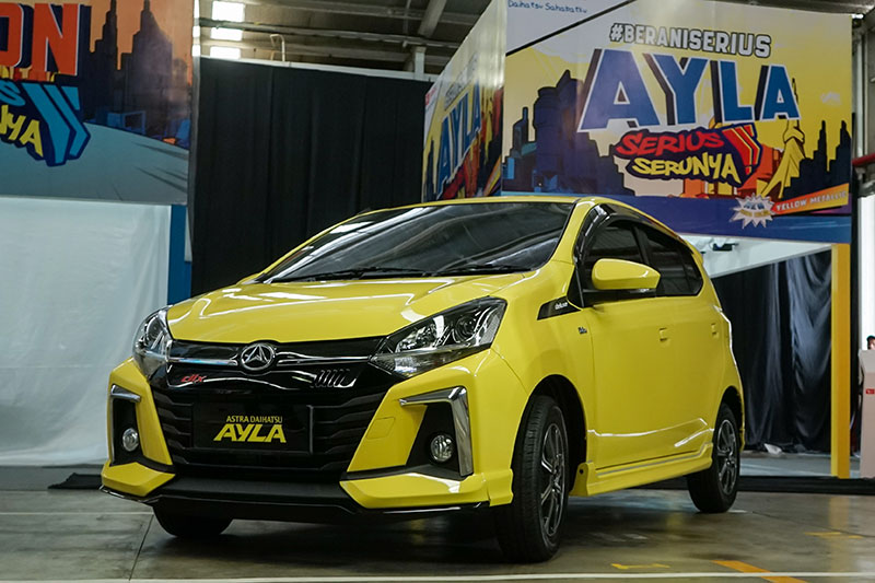 Daihatsu Ayla Facelift Kini Makin Tampan